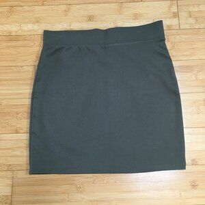 NWOT ReVamped Olive Green Bodycon Skirt